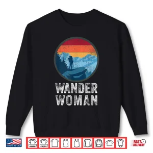 Sweatshirt Wander Woman Vintage Take A Hike Climbing Hiking Outdoor Fun Shirt