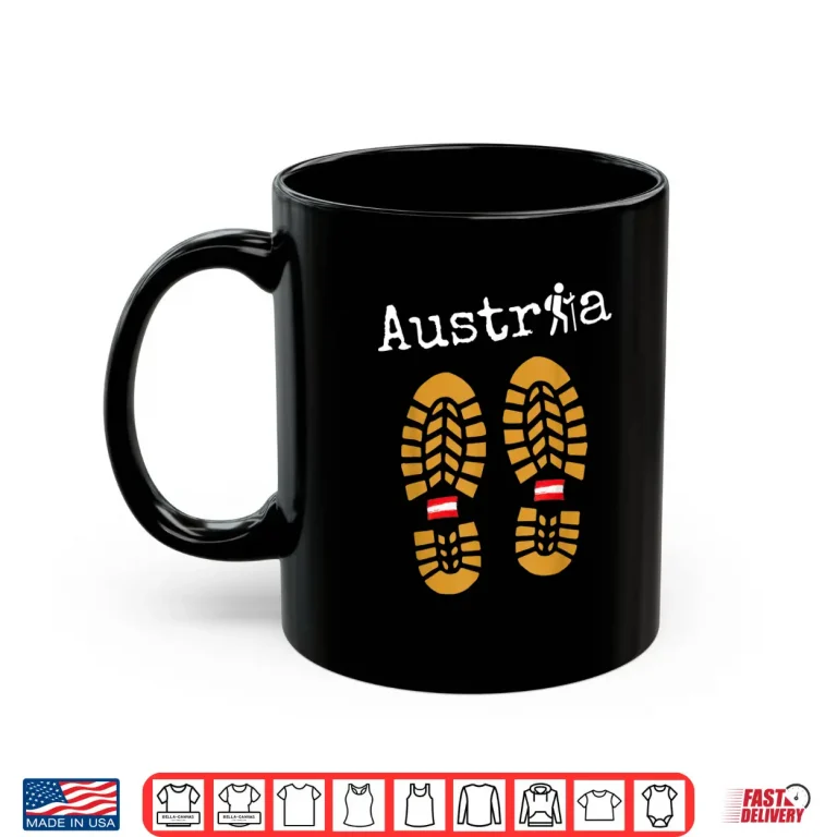 Mug Austria Hiking Trekking Snowshoeing Souvenir Shirt