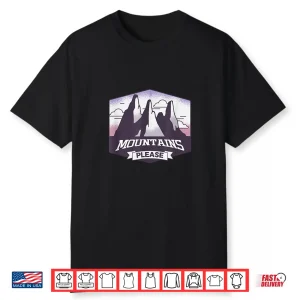 Camping Mountain Nature Hike Climbing Adventure Climber Gift Shirt