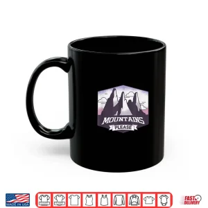 Mug Camping Mountain Nature Hike Climbing Adventure Climber Gift Shirt