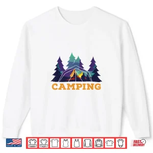 Sweatshirt Camping Tenting Campfire Camp Hiking Trekking Camping Shirt