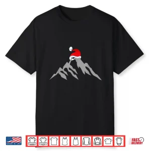 Funny Christmas Hiking Trekking Climbing Mountain Gifts Shirt