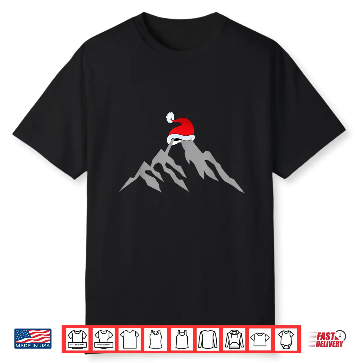 Funny Christmas Hiking Trekking Climbing Mountain Gifts Shirt Funny Christmas Hiking Trekking Climbing Mountain Gifts Shirt