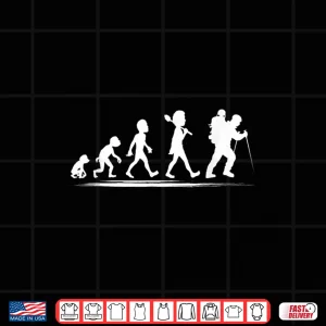 Design Evolution Mountaineer Backpacker Trekking Wander climbing Shirt