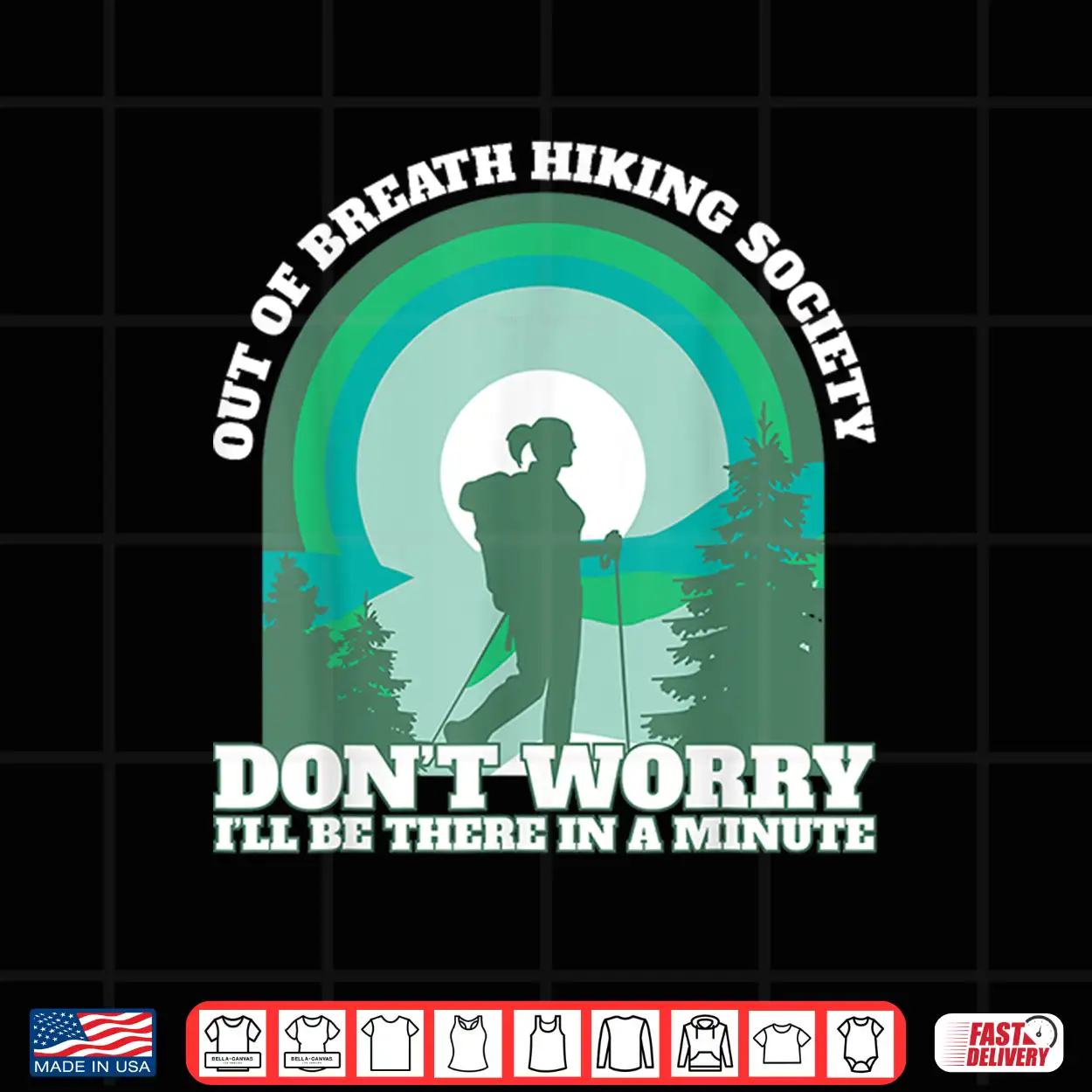 Funny Hiker Out Of Breath Hiking Society Trekking Backpacker Shirt Funny Hiker Out Of Breath Hiking Society Trekking Backpacker Shirt