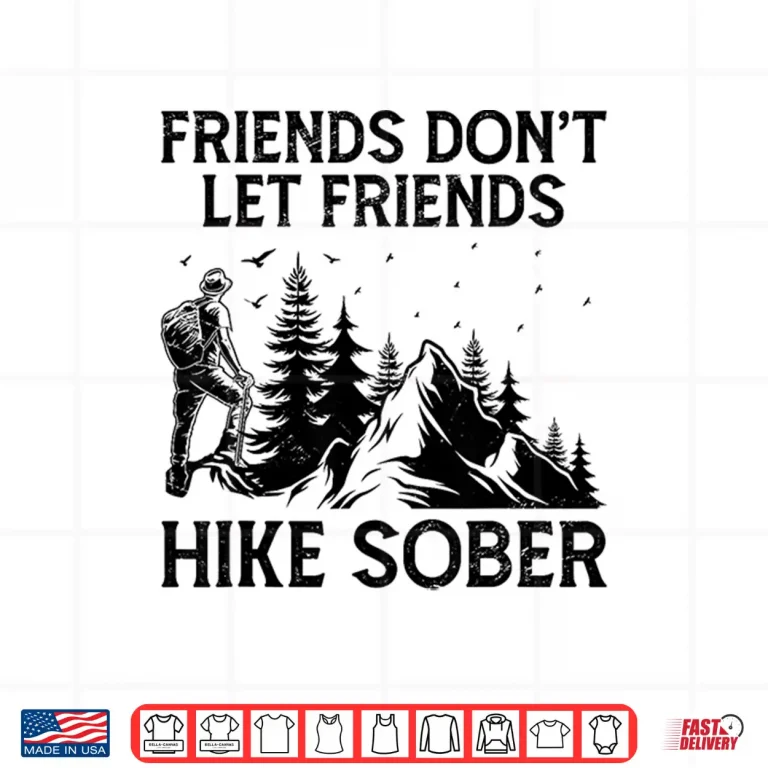 Design Hiking Outdoor Hiker Mountaineering Trekking Nature Alcohol Shirt