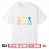 Peace Love Hiking Mountaineering Trekking Outdoor Nature Shirt