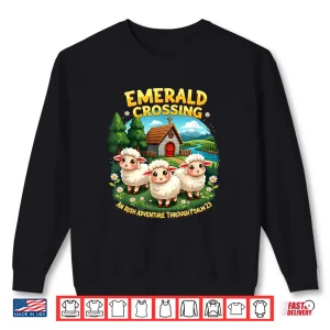 Emerald Crossing Irish Adventure 2026 Vbs Time Shirt 2 Sweatshirt Emerald Crossing Irish Adventure 2026 VBS Time Shirt