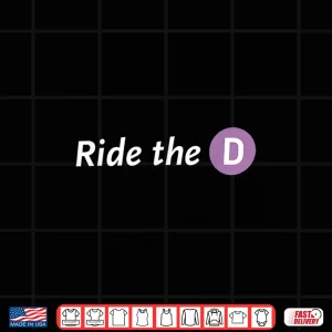 Design Metro Ride The d Tee Shirt