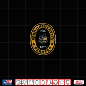 Design Park University Pirates Retro Crest Seal Premium Tri Blend Shirt