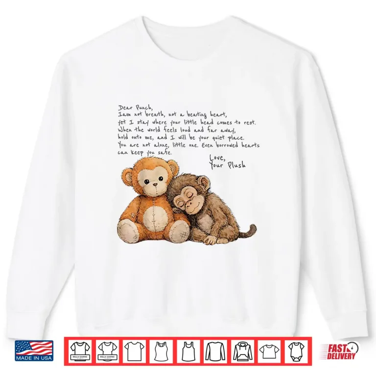 Sweatshirt Dear Punch Monkey Shirt