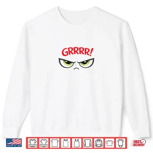 Sweatshirt Humor The Green Sour Funny Grape Grrrrrrr Shirt Shirt