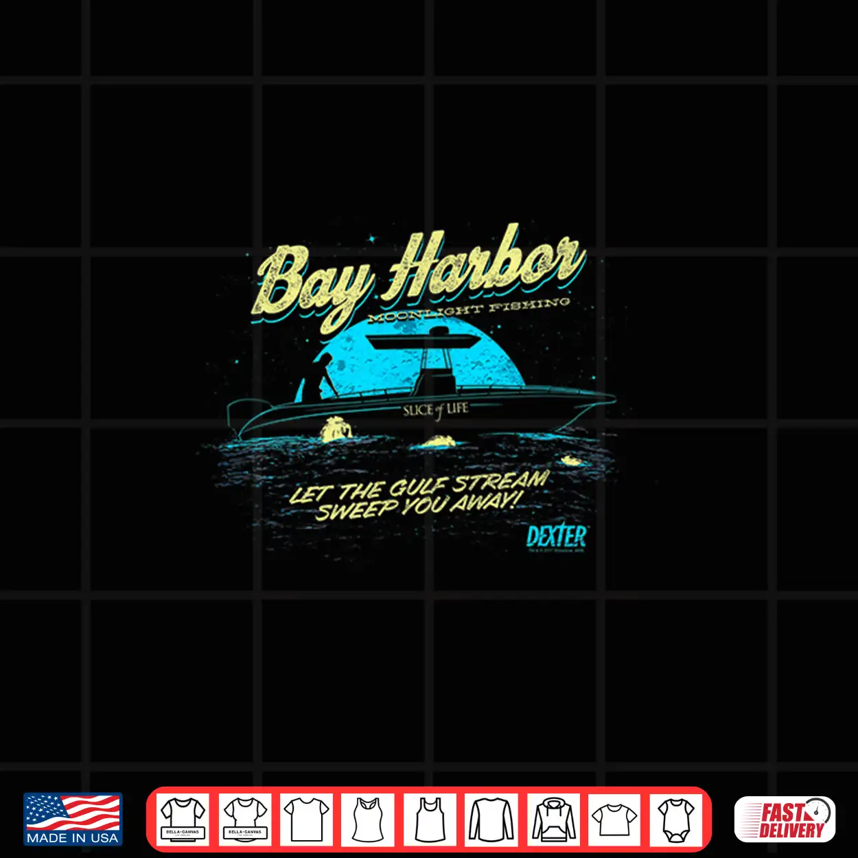 Dexter Moonlight Fishing Shirt Dexter Moonlight Fishing Shirt