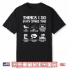 Things I Do In My Spare Time Fishing Boys Men Bass Fishing Shirt