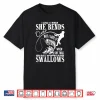 Fishing I Like It When She Bends Over But I Love It Back Shirt