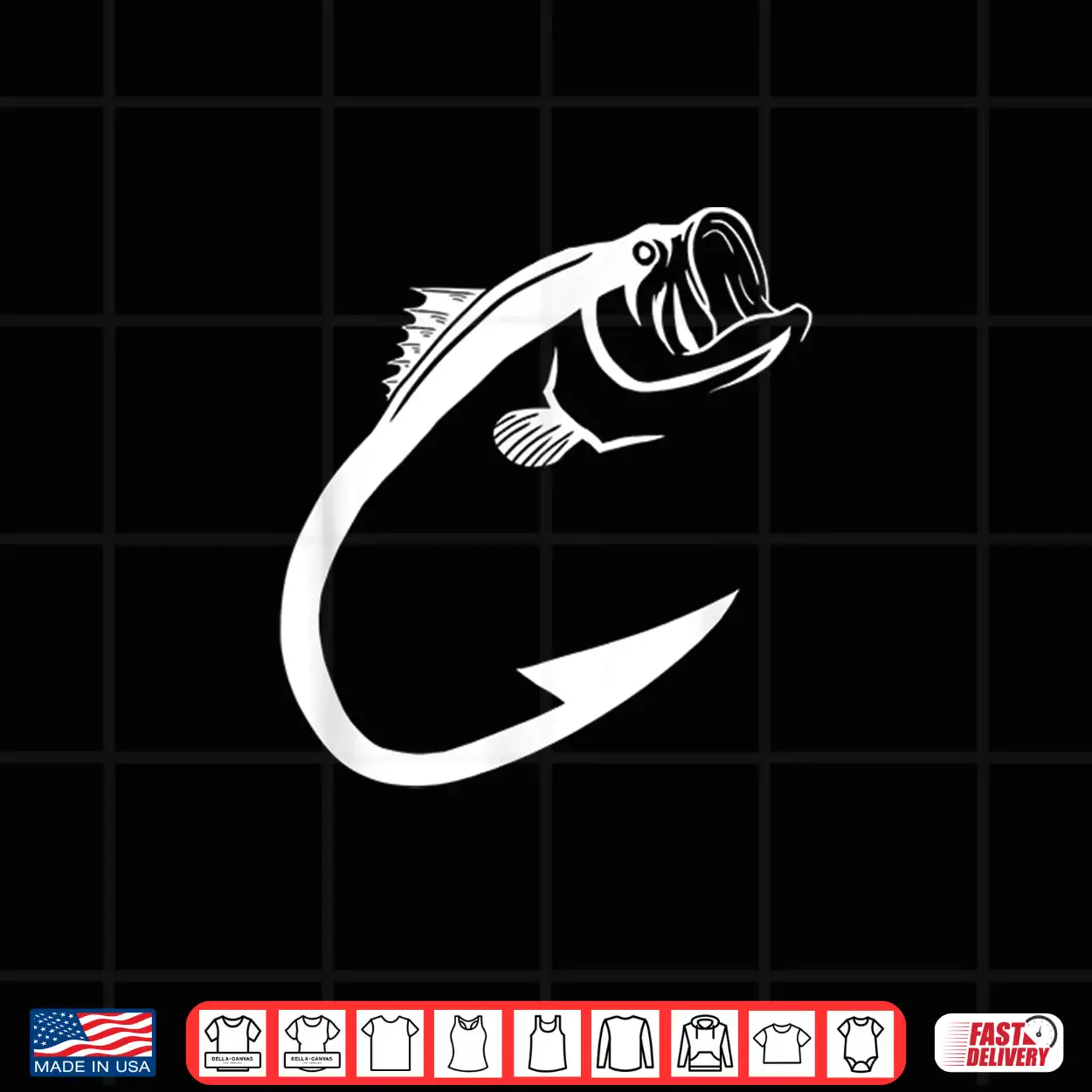 Fish Hook Minimal Art Cool Fishing Lover Art Lover Gift Shirt Fish Hook Minimal Art Cool Fishing Lover Art Lover Gift Shirt