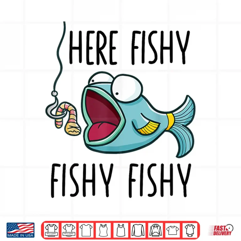 Design Here Fishy Shirt Kids Toddler Girls Cute Fish Funny Fishing Shirt
