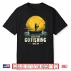 Jesus Said Go Fishing Bible Verse Fisherman Christian Shirt