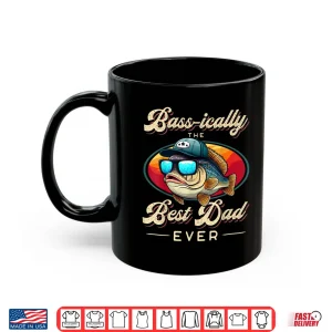 Mug Mens Funny Fishing Fathers Day Dad Fisherman Birthday Graphic Shirt