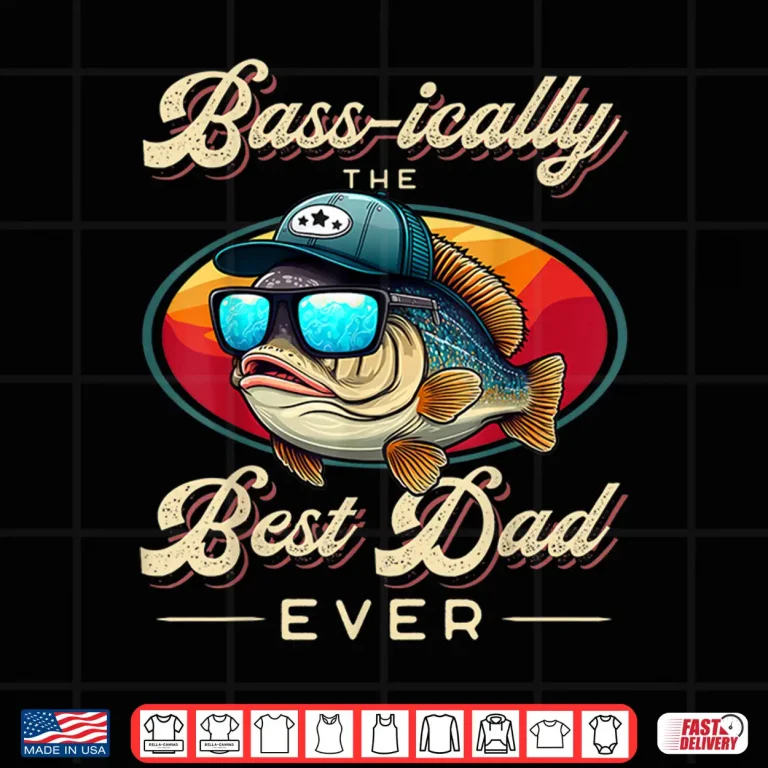 Design Mens Funny Fishing Fathers Day Dad Fisherman Birthday Graphic Shirt