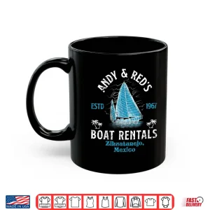 Mug Vintage Andy And Reds Boat Repair Fishing Charters Boating Shirt