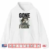 Toddler Gone Fishing Old School Camo Bass Fish Funny Youth Shirt