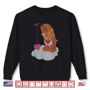 Sweatshirt Care Bears Tenderheart Bear Love Fishing Shirt