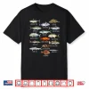 Fish Species Biology Types Of Saltwater Fish Fishing Shirt