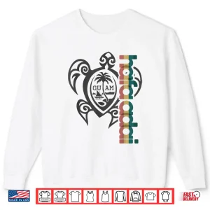 Sweatshirt Guam Turtle Hafa Adai Guam Fishing Shirt Chamorro Guamanian Shirt