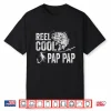 Mens Reel Cool Pap Pap Shirt Fishing Fathers Day Gifts Shirt