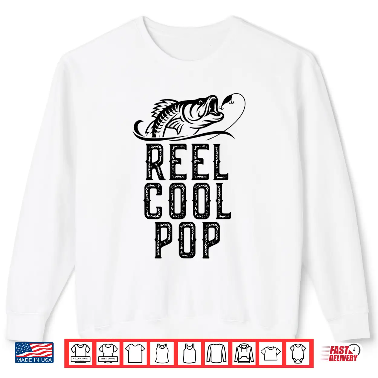 Reel Cool Pop Fishing Gift Funny Shirt Christmas Shirt Reel Cool Pop Fishing Gift Funny Shirt Christmas Shirt