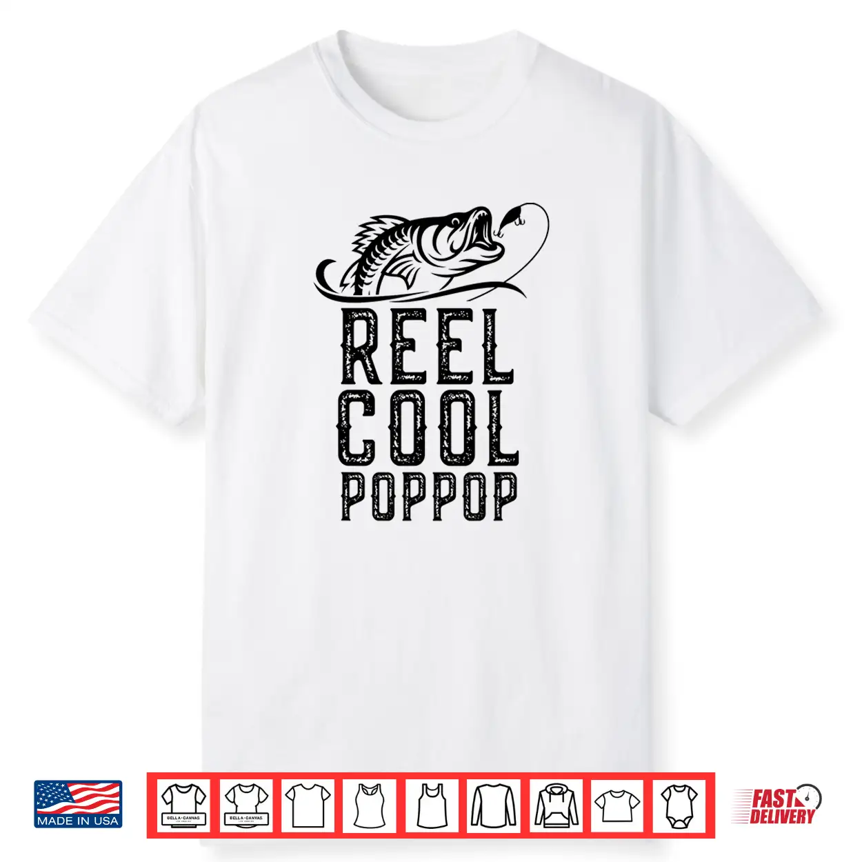 Reel Cool Pop Pop Fishing Gift Father’S Day Funny Shirt Reel Cool Pop Pop Fishing Gift Father’S Day Funny Shirt