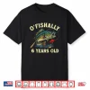Vintage O’Fishally 6 Years Old Fishing 6Th Birthday Boy Shirt
