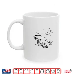 Peanuts Snoopy Camping Shirt 3 Mug Peanuts Snoopy Camping Shirt