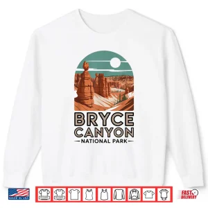 Sweatshirt Bryce Canyon National Park Outdoor Hiking US National Park Shirt