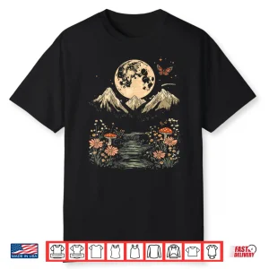 Cottagecore Nature Camping Shirt