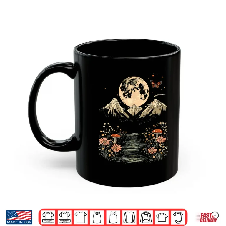 Mug Cottagecore Nature Camping Shirt