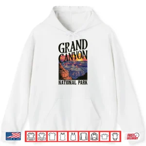 Hoodie Grand Canyon National Park Classic Travel Hiking Camping Shirt