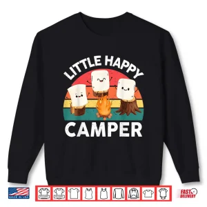 Sweatshirt Happy Marshmallow Camper Shirt Kids Toddler Boy Cute Camping Shirt