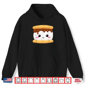 Hoodie Kawaii Halloween Group Costume Party Smores Sandwich Smores Shirt