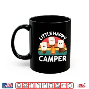 Mug Happy Marshmallow Camper Shirt Kids Toddler Boy Cute Camping Shirt