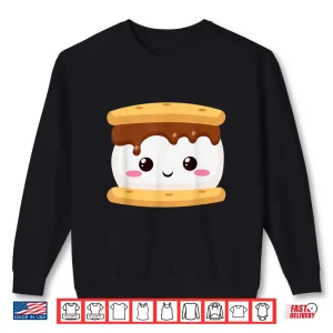 Sweatshirt Kawaii Halloween Group Costume Party Smores Sandwich Smores Shirt