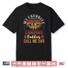 Mens My Favorite Camping Buddies Call Me Dad Funny Father Sayings Shirt