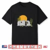 Vintage Retro Desert Sun Airstream Camping Rv Shirt