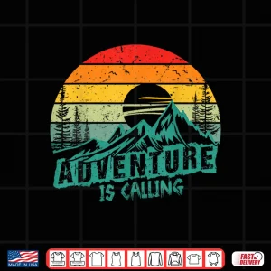 Design Forest Trees Camping Mountain Nature Adventure Outdoor Camp Shirt