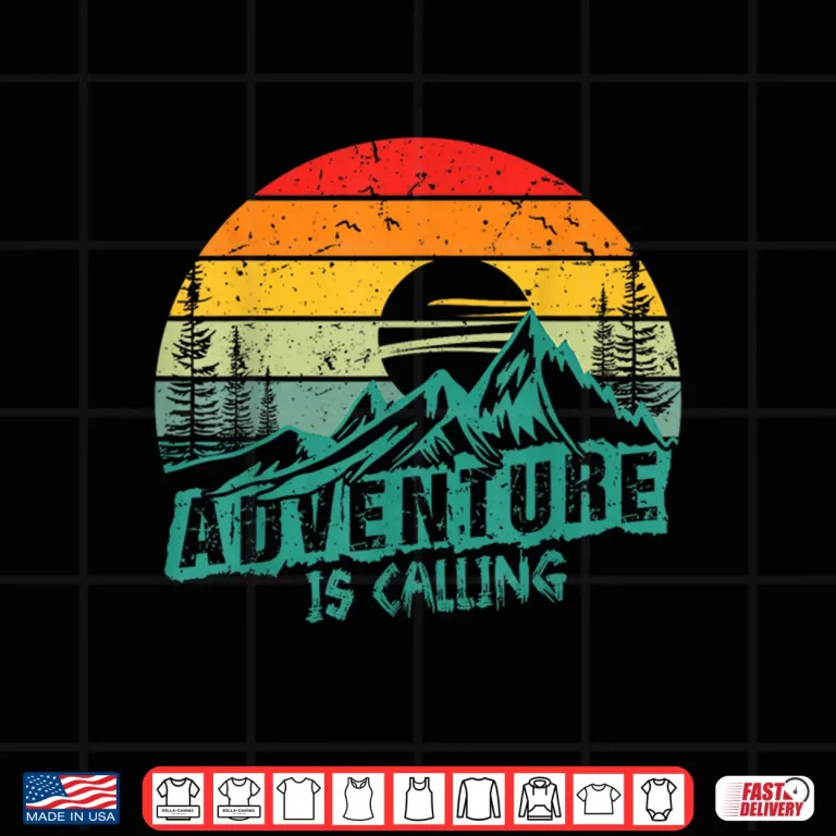 Design Forest Trees Camping Mountain Nature Adventure Outdoor Camp Shirt
