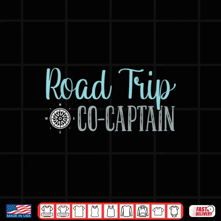 Design Road Trip Co Captain Road Trip Shirt