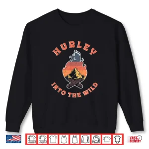 Sweatshirt Vintage Campfire Hurley Souvenir Retro Hiking Camping Shirt