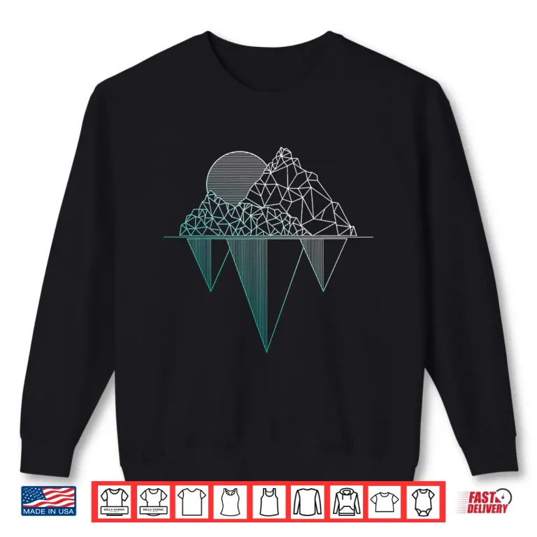 Sweatshirt Vintage Mountains Hiking Camping Rock Climbing Camper Gift Shirt