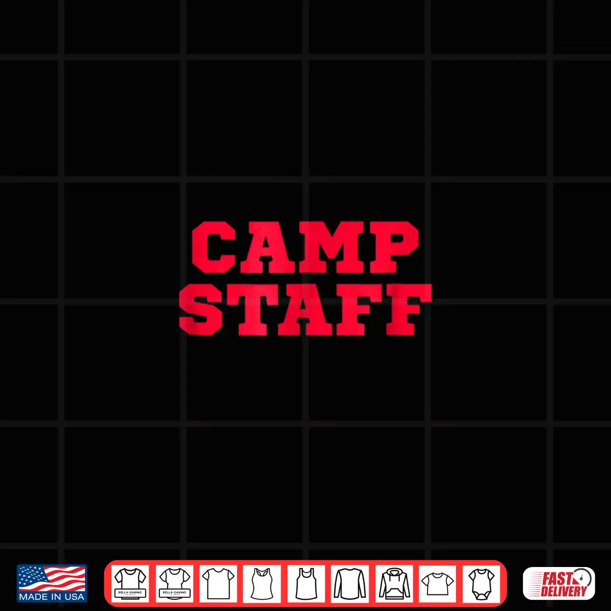 Camp Staff Shirt Camp Staff Shirt